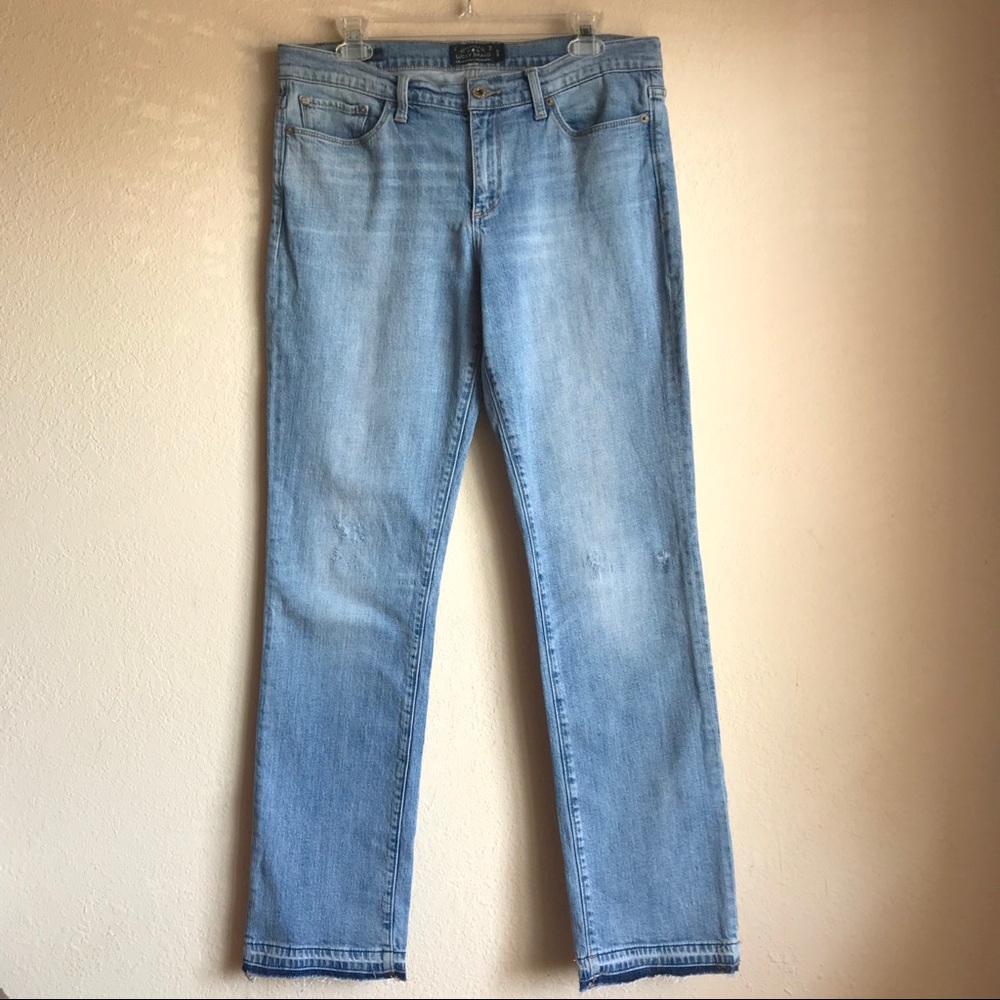 Lucky Brand Raw Hem Jeans Sweet Straight